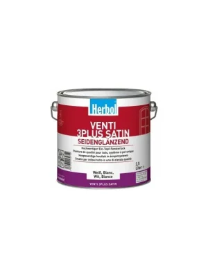 Akce Herbol Venti 3Plus Satin bílá 2,5 L <span class="product-appendix"> + dárek k objednávce nad 1000Kč</span>