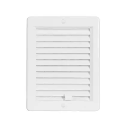 Nízká Cena Větrací mřížka s rámečkem uzavíratelná bílá 150 x 200 mm