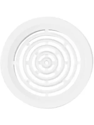 Finální Výprodej Větrací mřížka kruhová bílá 50 mm (4 ks)