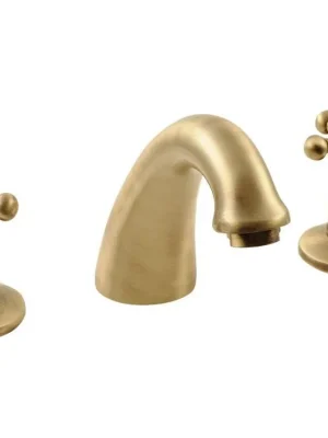 Akce ANTEA tříprvková umyvadlová baterie s výpustí, bronz