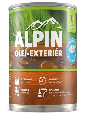 Horká Nabídka Alpin Olej exteriér bezbarvý