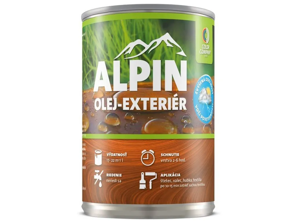 Horká Nabídka Alpin Olej exteriér bezbarvý