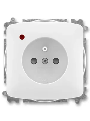 ABB 5599A-A02357 B Tango® Zásuvka jednonásobná s ochranným kolíkem, s clonkami, s ochranou před přepětím, bílá Objednat Nyní