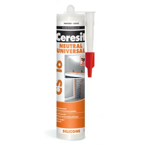 Akce CERESIT | CS 16 | NEUTRAL | transparent | neutr&aacute;ln&iacute; silikon | 280ml
