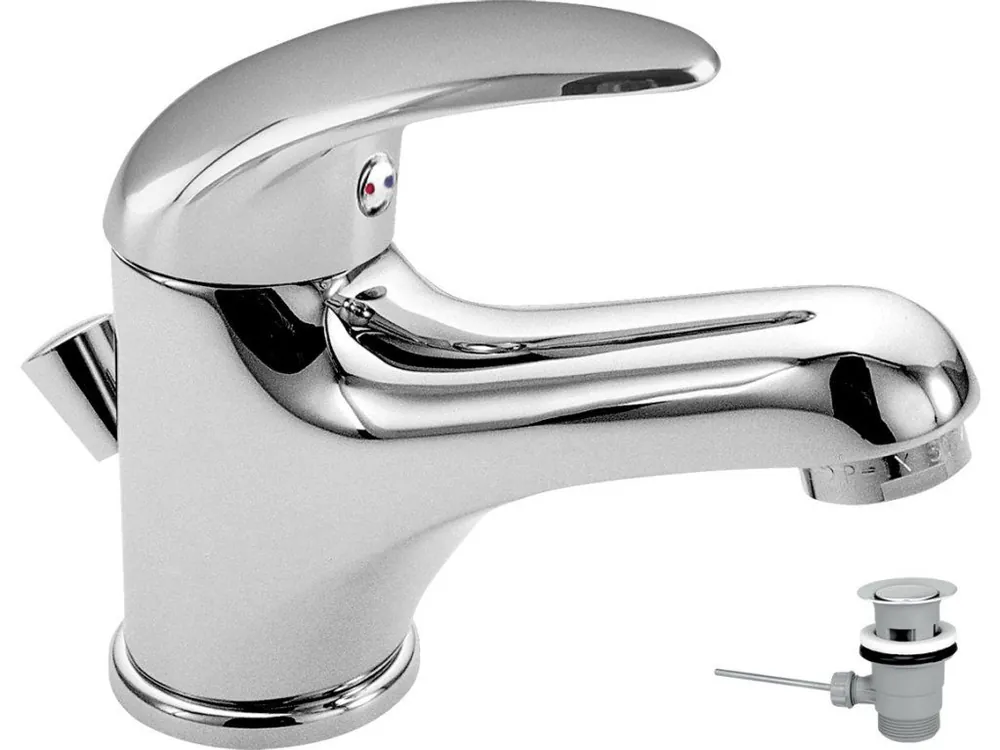 Značkový Novaservis Umyvadlová baterie s výpustí Metalia 55 chrom 55001,0