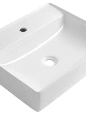 Akce Aqualine CALLIS keramické umyvadlo na desku 52x42cm, bílá NP372
