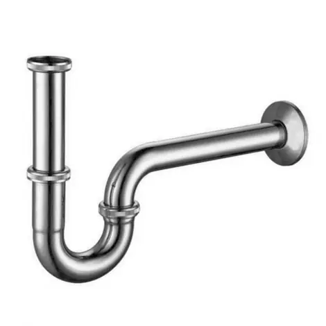 MEREO | Umyvadlov&yacute; sifon kulat&yacute; U | 5/4"x o 32 mm | celokovov&yacute; | chromovan&yacute; Pouze Dnes