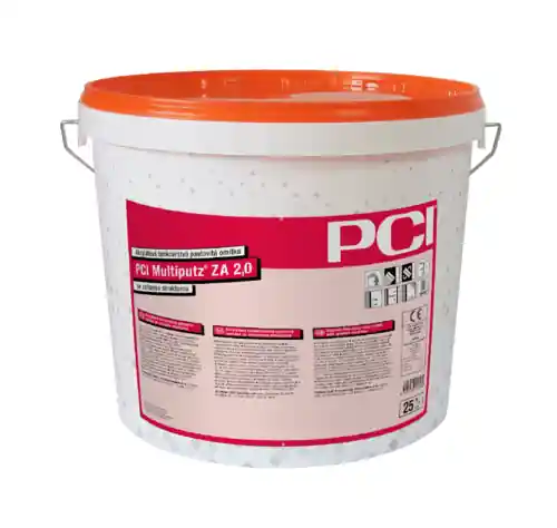 PCI Multiputz ZA 1,5mm bílá zat.akryl.omítka 25kg Hit Sezóny