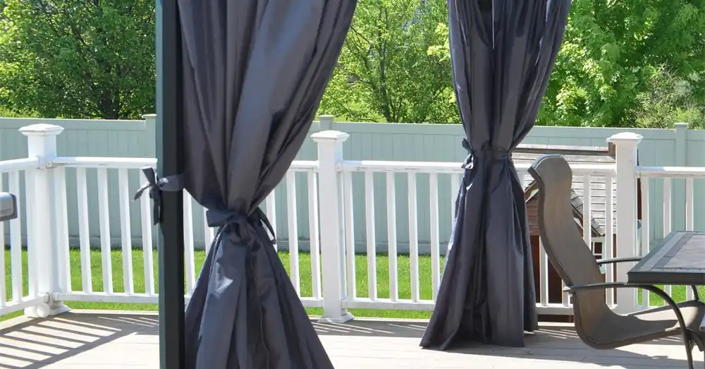 Značkový Závěsy Martinique Palram 4,93 x 3,59 m