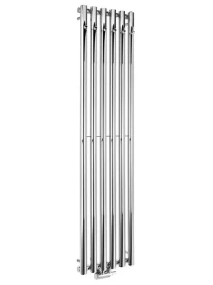 Značkový Sapho PILON otopné těleso 418x1800mm, se šesti háčky pro ručník, chrom IZ130T