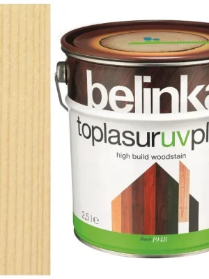 Akce BELINKA TOPLASUR UV PLUS 12 bezbarvá 5L <span class="product-appendix"> + dárek k objednávce nad 1000Kč</span>