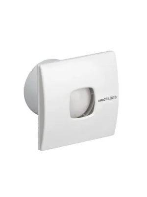 Značkový SILENTIS 12 koupelnový ventilátor axiální, 20W, potrubí 120mm, bílá