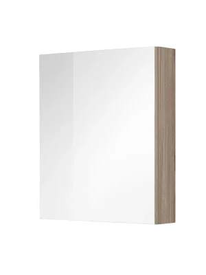 Nakupujte Hned Mereo Aira, koupelnová galerka 60 cm, zrcadlová skříňka, dub Kronberg