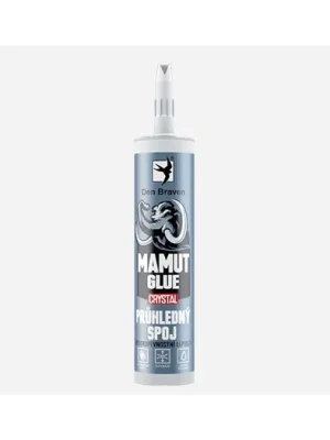 Den Braven MAMUT GLUE Crystal 290 ml transparentní Zlevněný