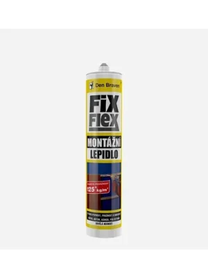 Den Braven - Montážní lepidlo FIX FLEX, kartuše 310 ml Super Cena