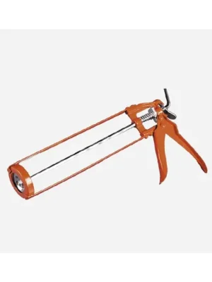 Den Braven - Aplikační pistole na kartuše litinová, oranžová Vysoce Kvalitní