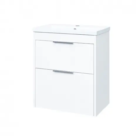 Oblíbený MEREO | VIGO | koupelnov&aacute; skř&iacute;ňka s keramick&yacute;m umyvadlem |  610x718x395 mm |  spodn&iacute; |  b&iacute;