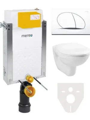 Nízká Cena MEREO | WC SET - modul MM01 |  WC VSD74 |  sed&aacute;tko |  tlač&iacute;tko MM10 |  izolace MM91