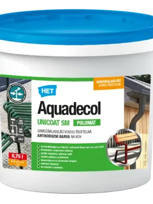 Aquadecol Unicoat SM - 3v1 0,75l<span class="small color-gray text-muted"> - Odstín RAL: Bílá</span> Dokud Zásoby Vydrží