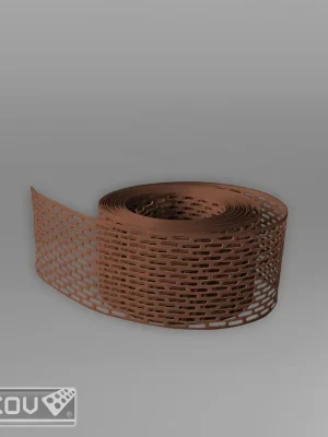 LIKOV pás větrací ochranný proti ptákům 80mm/5m hnědý 750.080503 Nízká Cena