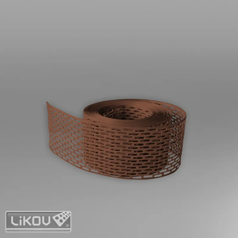 LIKOV pás větrací ochranný proti ptákům 80mm/5m hnědý 750.080503 Nízká Cena