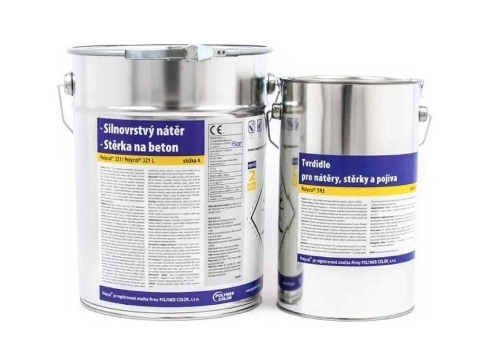 Sleva POLYCOL® 321-593 epoxidový silnovrstvý nátěr, sada 13 kg