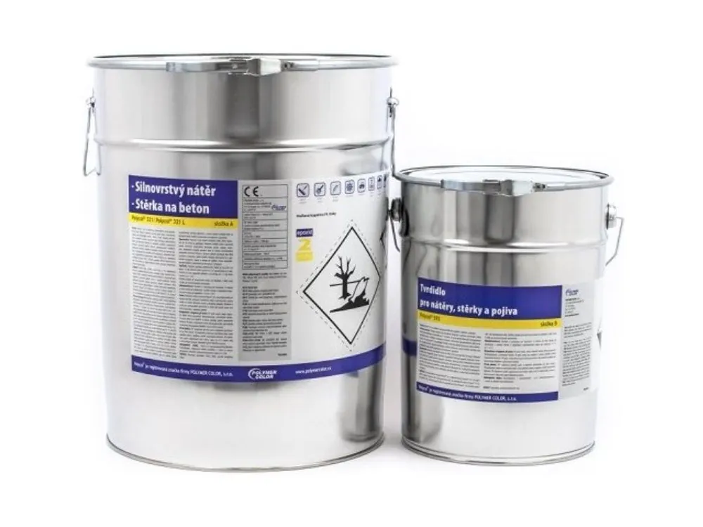 Přímo Od Výrobce POLYCOL® 321-593 epoxidový silnovrstvý nátěr, sada 39 kg, RAL 5002