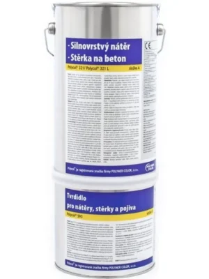 POLYCOL® 321-593 epoxidový silnovrstvý nátěr, sada 6,5 kg, RAL 6004 Sezónní Sleva