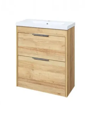 MEREO | VIGO | koupelnov&aacute; skř&iacute;ňka s keramick&yacute;m umyvadlem |  610x718x395 mm |  spodn&iacute; |  du Nová Kolekce