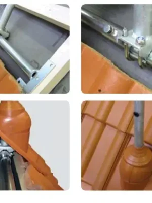 Zlevněný Doplňky Bramac ostatní - Nadkrokevní držák na anténu