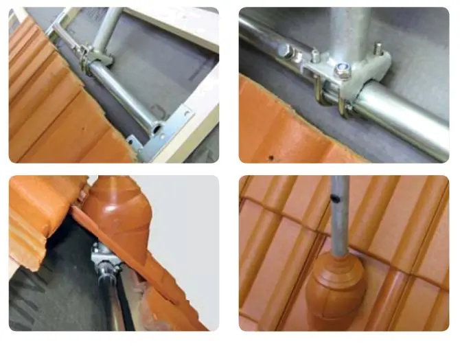 Zlevněný Doplňky Bramac ostatní - Nadkrokevní držák na anténu