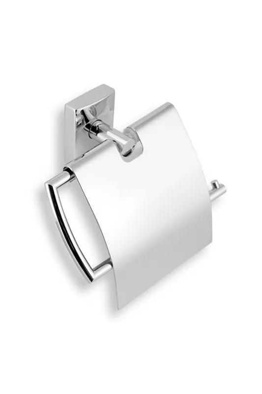 Značkový NOVASERVIS závěs toaletního papíru s krytem METALIA 12 chrom, 0238,0