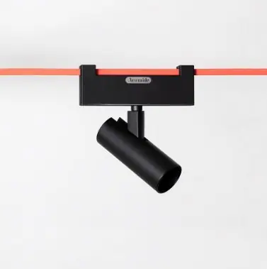 Značkový Svítidlo FUNIVIA Vector 40 - 28° 3000K černé pro lankový systém - Artemide