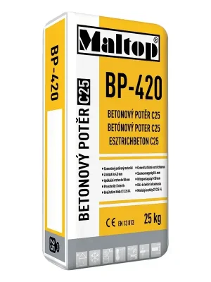 Omezená Nabídka QUICK-MIX BP 420 betonový potěr 25kg (48)