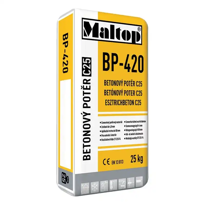 Omezená Nabídka QUICK-MIX BP 420 betonový potěr 25kg (48)