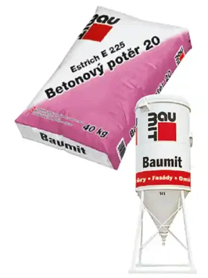 Cenový Hit BAUMIT betonový potěr 20 25kg (E 225) (54)
