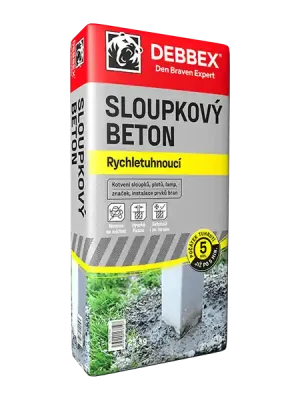 AKCE DB sloupkový beton rychletuhnoucí 25kg (42) Tovární Cena