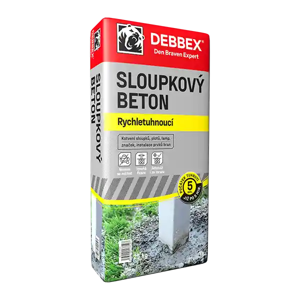 AKCE DB sloupkový beton rychletuhnoucí 25kg (42) Tovární Cena