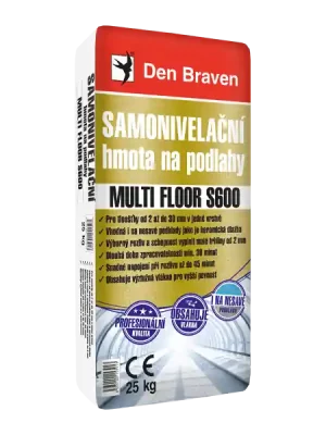 Sezónní Sleva DB MULTI FLOOR S600 samoniv.hmota na podlahy 25kg (42) šedá
