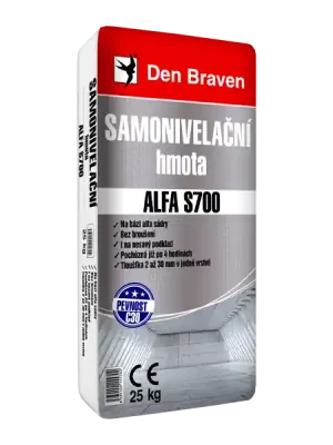 DB ALFA S700 samoniv.hmota 25kg (42) šedá Top Prodej