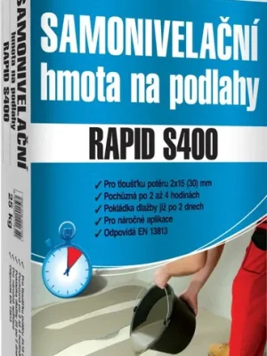DB RAPID S400 rychletuh.samoniv.hmota na podlahy 25kg (42) šedá Levný