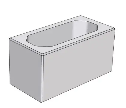 Nakupujte Hned CSB SOLOBLOK 40 x 20 x 20 cm Šedá základní (paleta 60 ks)
