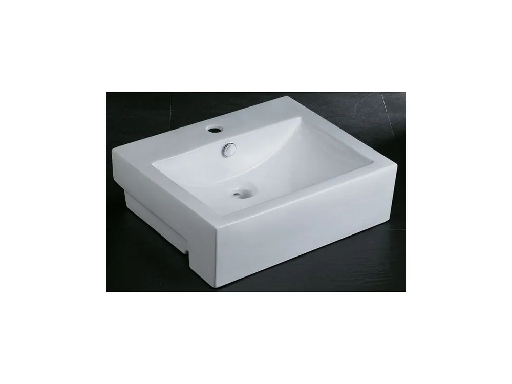 Značkový Rozměr: 520x430x150 mmKeramické umyvadlo s bílou glazurou. (bss7