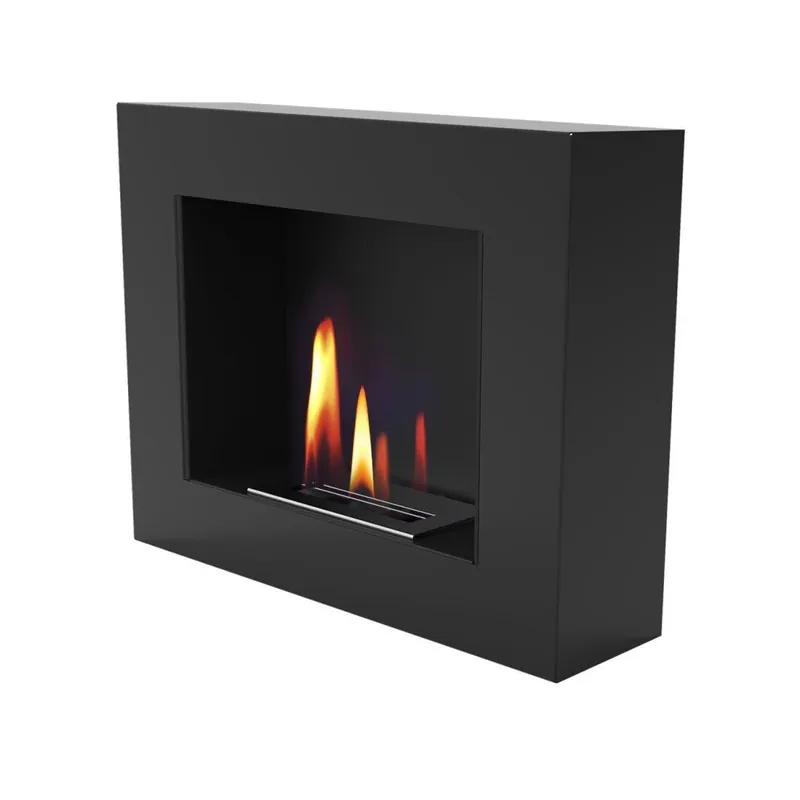 Značkový UNIFLAM biokrb 50x40cm BOX černý mat s dvojitou bio vložkou