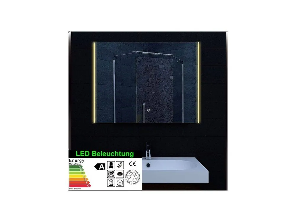 Zrcadlo s osvětlením a nastavením barvy světla 1000x620x40mm (bs Pouze Dnes