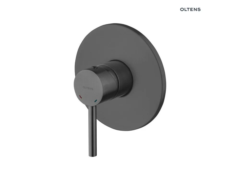 Značkový Oltens Molle kompletní sprchová baterie, podomítková, grafit 33100400