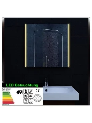 Omezená Nabídka Zrcadlo s osvětlením a nastavením barvy světla 800x620x40mm (bss