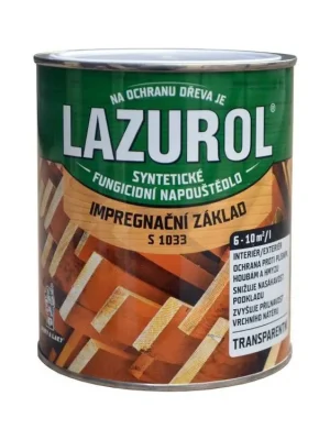 Značkový Lazurol Impregnační základ S1033 čirý