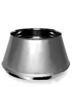 Značkový Vyústění komínové konické Schiedel DN 180