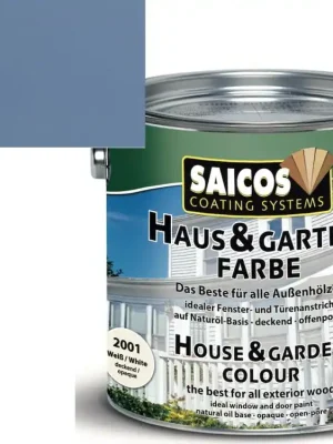 Značkový Saicos BARVA PRO DŮM A ZAHRADU 10L 2500 hroznová modř <span class="product-appendix"> + dárek k objednávce nad 1000Kč</span>